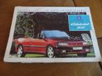 Instructieboek Peugeot 306 Cabriolet 1995 + audiosysteem, Auto diversen, Handleidingen en Instructieboekjes, Ophalen of Verzenden