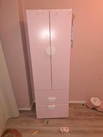 Roze Kledingkast met Lades, Kinderen en Baby's, Kinderkamer | Commodes en Kasten, Gebruikt, Kast, 50 tot 70 cm, 105 cm of meer