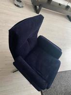 Donker blauw, Huis en Inrichting, Banken | Bankstellen, Ophalen of Verzenden, 75 tot 100 cm, Minder dan 150 cm