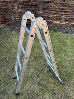 Vouwladder met 2x4 treden, Ophalen, Zo goed als nieuw