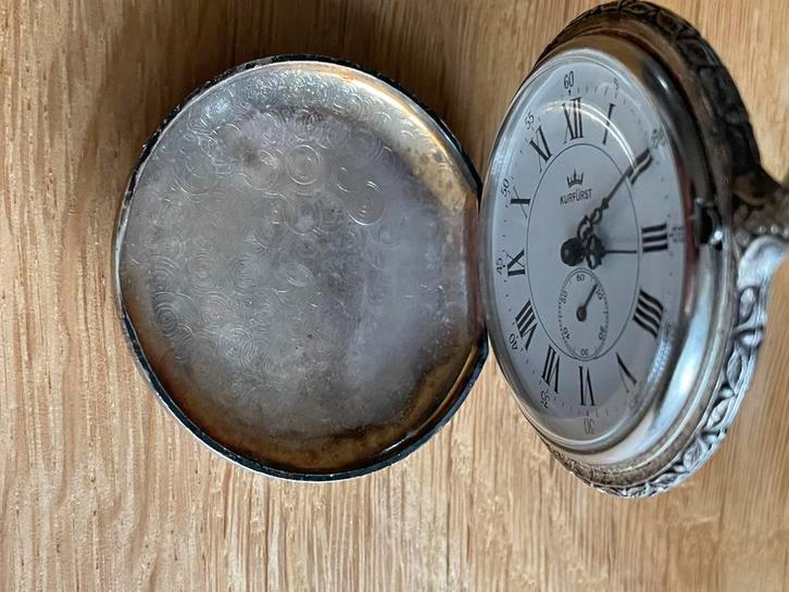 Zak horloge ., Sieraden, Tassen en Uiterlijk, Horloges | Antiek, Zakhorloge, Overige merken, Zilver, Onbekend, Ophalen of Verzenden
