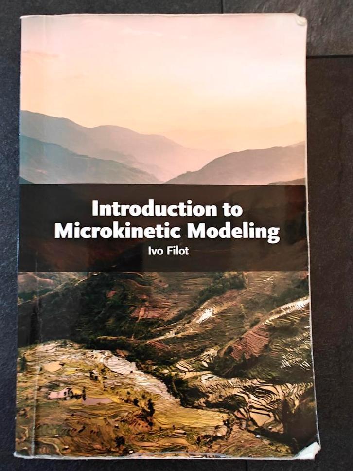 Introduction to Microkinetic Modeling – Ivo Filot – €10, Boeken, Studieboeken en Cursussen, Gelezen, WO, Ophalen of Verzenden