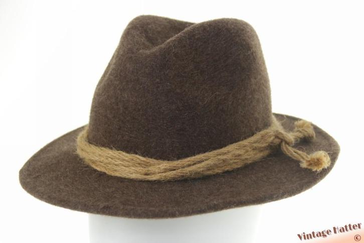 Vintage Outdoor gleufhoed Stockerpoint bruin wolvilt 54-55 S, Kleding | Heren, Hoeden en Petten, Gedragen, Hoed, 57 cm (M, 7⅛ inch) of minder