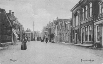 AZ239 Meppel Brouwersstraat 1912 uitg. Huisman  beschikbaar voor biedingen