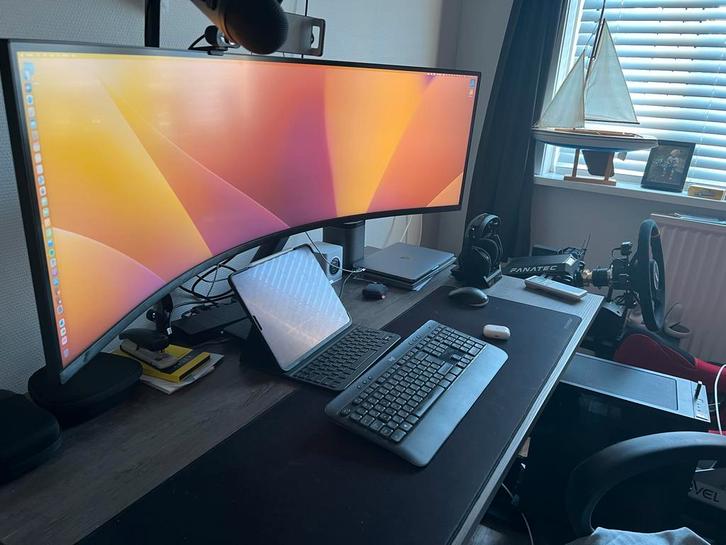 Samsung Odyssey G9 49 inch Ultrawide Gaming Monitor, Computers en Software, Monitoren, Gebruikt, 201 Hz of meer, DisplayPort, Gaming