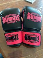 Roze rumble kickboks handschoenen Punch xs, Sport en Fitness, Vechtsporten en Zelfverdediging, Overige, Maat XS of kleiner, Vechtsportmateriaal