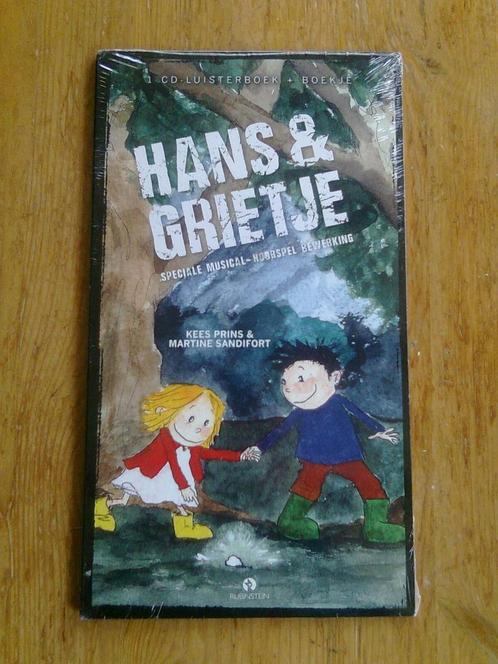 Hans & Grietje, speciale musical-hoorspelbewerking, Boeken, Kinderboeken | Kleuters, Nieuw, Ophalen of Verzenden