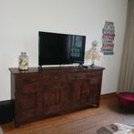 Prachtige koloniale dressoir te koop, Ophalen, Zo goed als nieuw, 25 tot 50 cm, 200 cm of meer