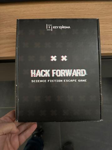 Hack forward : Key enigma escape game met 8 hoofdstukken beschikbaar voor biedingen
