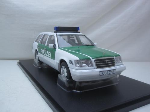 Mercedes-Benz s124 E-klasse T-model Polizei 1995 1:18 T9, Hobby en Vrije tijd, Modelauto's | 1:18, Nieuw, Auto, Overige merken