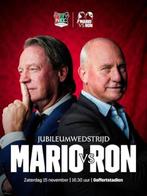 Mario v.s Ron jubileumwedstrijd  15nov Goffertstadion, Tickets en Kaartjes, Losse kaart, Twee personen, November