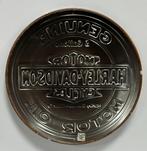 Harley Davidson genuine rond relief reclamebord van metaal, Reclamebord, Info@deconoord.nl, Deco Noord, Nieuw