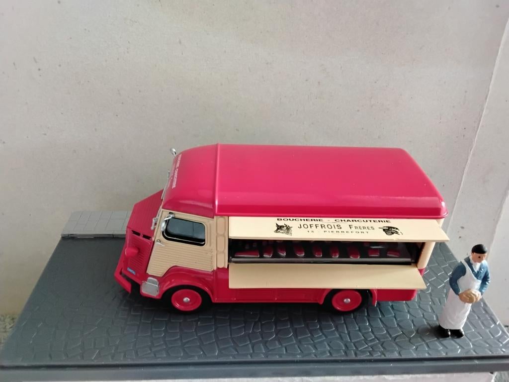 LE FOURGON CITROËN TYPE  H-BOUCHER-CHARCUTIER, Hobby en Vrije tijd, Modelauto's | 1:87, Ophalen of Verzenden, Auto, Overige merken