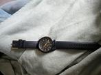 armani horloge in nieuwstaat, Overige merken, Leer, Staal, Polshorloge