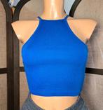Zara Blauwe Halter Crop Top Maat S vnt, Kleding | Dames, Tops, Zara, Rösener Manzstraat, Second Glow, Zo goed als nieuw