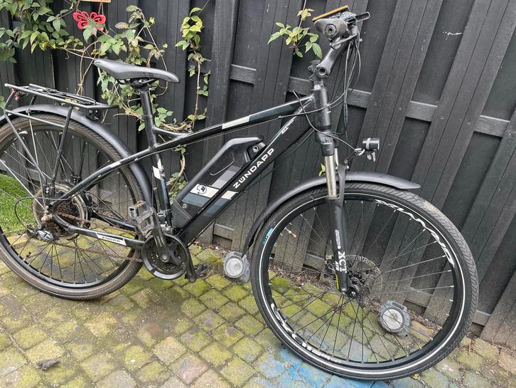 Zundapp S-200 Greenline 48v - Met Werk, Fietsen en Brommers, Elektrische fietsen, Gebruikt, Overige merken, 55 tot 59 cm, 50 km per accu of meer