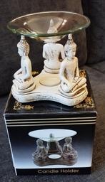 Oliebrander, Huis en Inrichting, Woonaccessoires | Kandelaars en Kaarsen, Overige materialen, Crème, Nieuw, Ophalen of Verzenden