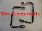 Handvaten set chroom retro fosti bella retro 50171-DGW-9000, Ophalen of Verzenden, 50ccscooterparts, Info@50cc-scooterparts.nl