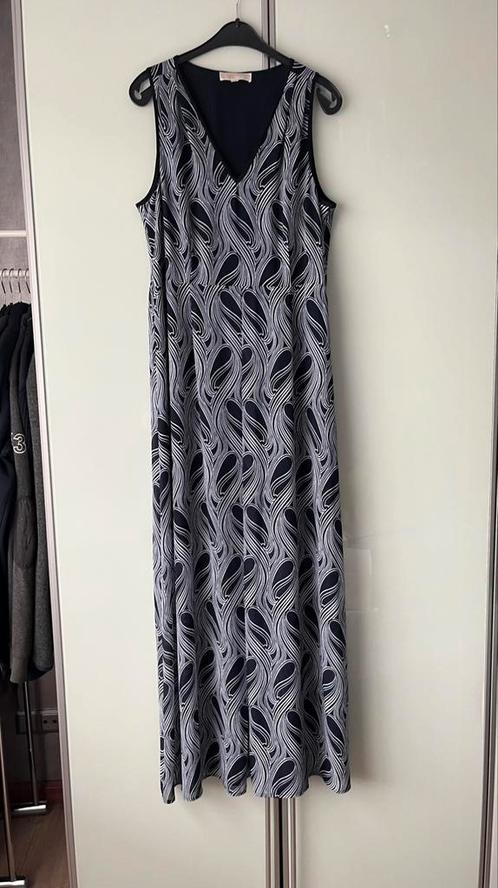 Michael Kors 10 lange jurk 38 40 Maxi dress Blauw wit, Kleding | Dames, Jurken, Zo goed als nieuw, Maat 38/40 (M), Blauw, Onder de knie