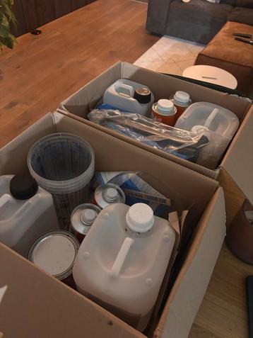 Compleet Epoxy & Lak Pakket - Nieuw! beschikbaar voor biedingen