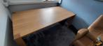 Eiken eettafel, 100x200cm., Huis en Inrichting, Ophalen, Gebruikt, 100 tot 150 cm, Eikenhout