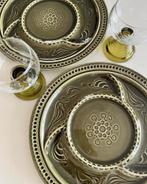 Gourmet borden groen (2st), Huis en Inrichting, Keuken | Servies, Ophalen of Verzenden, Zo goed als nieuw, Bord(en), Overige stijlen
