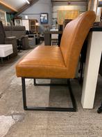 Nieuwe Bruin leren eetkamerbank. ZH52xB112xD60, Huis en Inrichting, ., Bruin, ., Ophalen of Verzenden