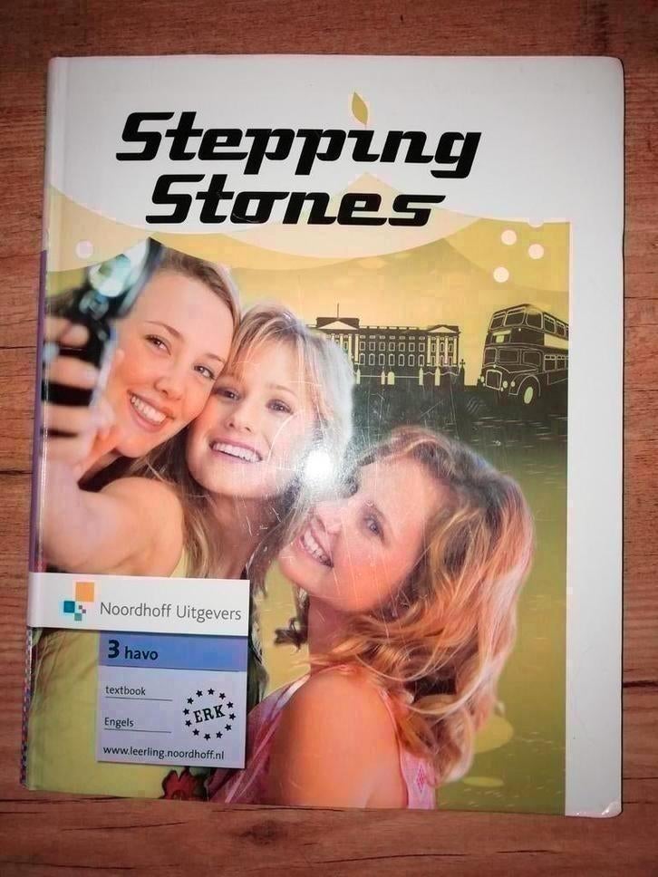 Stepping Stones 3 HAVO, tekstboek engels, voor €1,50, Boeken, Ophalen of Verzenden, HAVO, Engels, Noordhoff Uitgevers