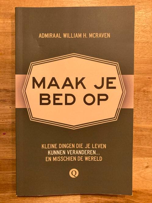 Maak je Bed op - McRaven, Boeken, Biografieën, Zo goed als nieuw, Overige, Ophalen of Verzenden