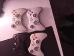 Xbox 360 met diverse spellen en meerdere controllers, Spelcomputers en Games, Spelcomputers | Xbox 360, Ophalen, Gebruikt, Met 2 controllers
