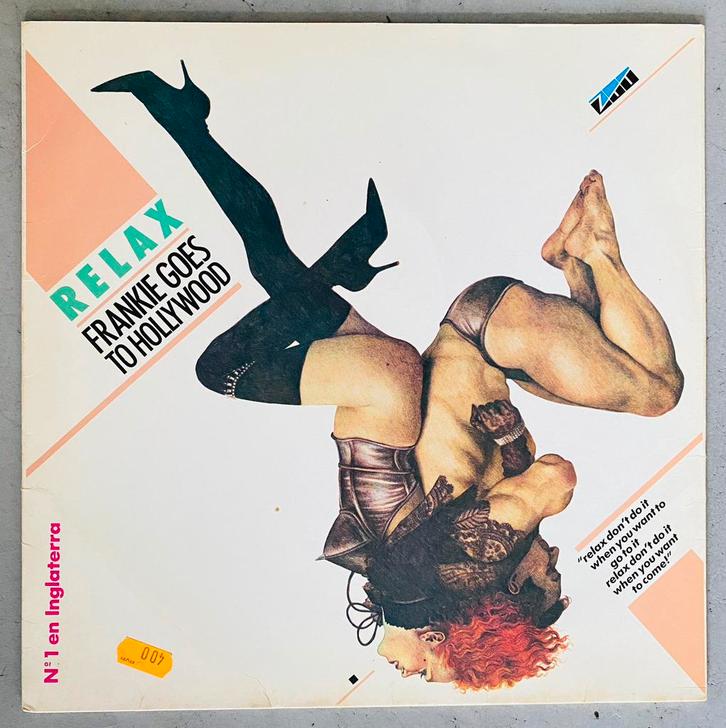 Frankie Goes To Hollywood - Relax 12” Spanish press, Cd's en Dvd's, Vinyl | Pop, Gebruikt, 1980 tot 2000, 12 inch, Ophalen of Verzenden