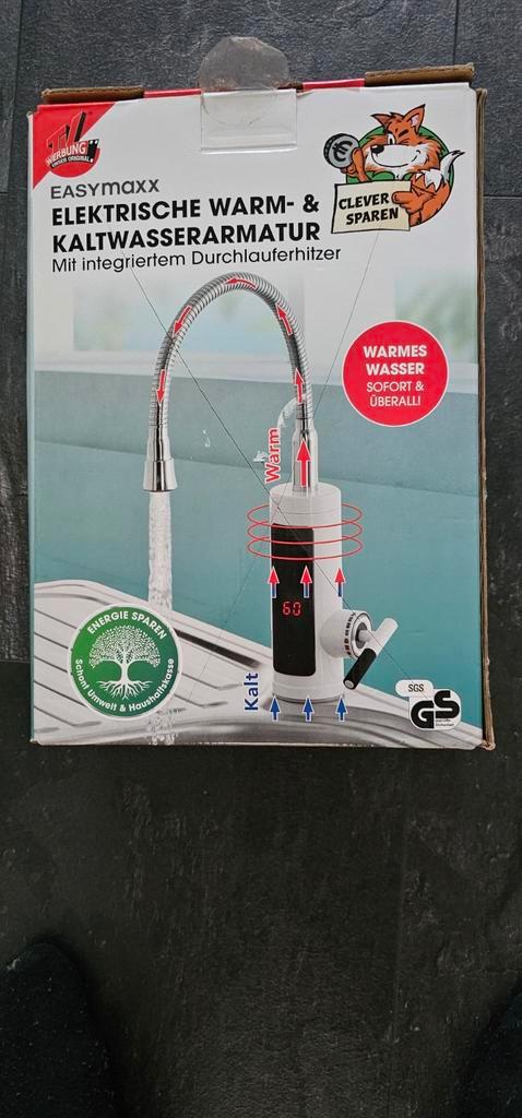 EASYmaxx Elektrische Waterkraan, Doe-het-zelf en Verbouw, Geisers en Boilers, Nieuw, Geiser, Ophalen of Verzenden