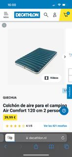 Inflatable mattress for camping, Nieuw, 2-persoons