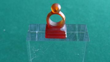 Art Deco Signet uitgevoerd in Carneool beschikbaar voor biedingen