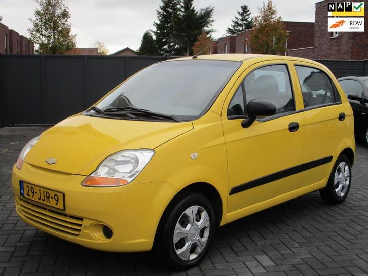 Chevrolet Matiz 0.8 Spirit 1e eigenaar !, Auto's, Chevrolet, Bedrijf, Te koop, Matiz, ABS, Airbags, Centrale vergrendeling, Elektrische ramen