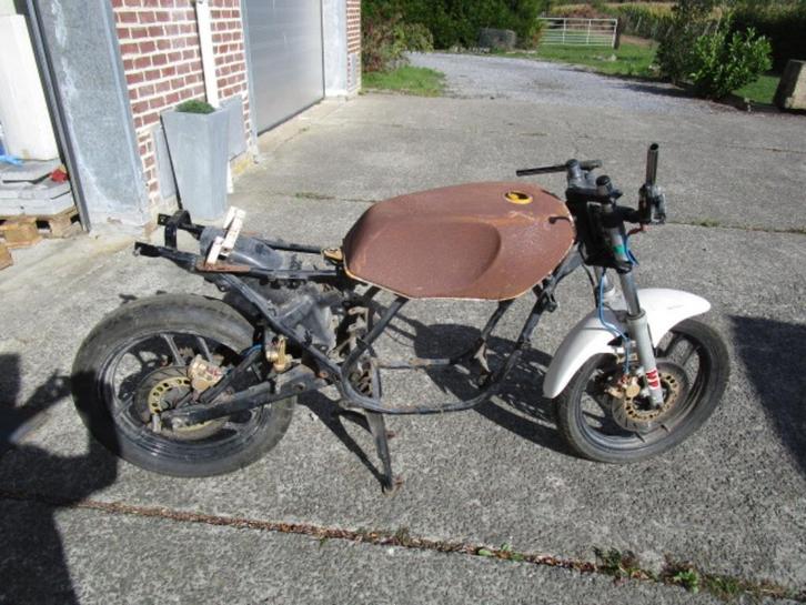 Onderdelen - frame met wielen enz. Yamaha RD350LC uit 1980, Motoren, Onderdelen | Yamaha, Gebruikt, Ophalen