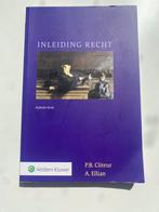 Inleiding recht, Boeken, Ophalen of Verzenden, Alpha, Zo goed als nieuw, WO