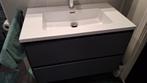 Badkamermeubel 80cm mat grijs, Ophalen, Gebruikt, 50 tot 100 cm, Minder dan 100 cm