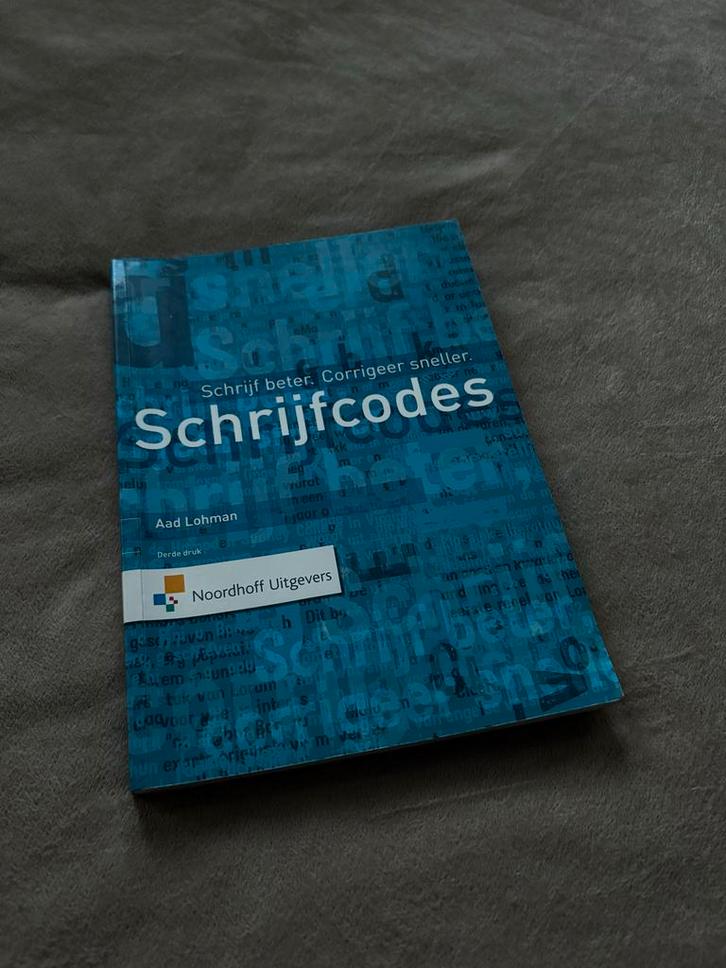 Schrijfcodes Noordhoff - Integrale Veiligheidskunde, Boeken, Studieboeken en Cursussen, Gelezen, HBO, Alpha, Ophalen of Verzenden