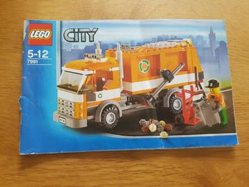 Lego Nr. 7991 City Vuilniswagen Complete set beschikbaar voor biedingen