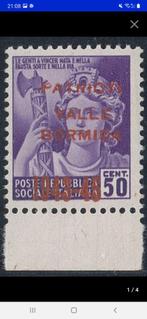 Italie. C.L.N. Valle Bormida. N.r: 5 A. Certificaat., Ophalen of Verzenden, Postfris