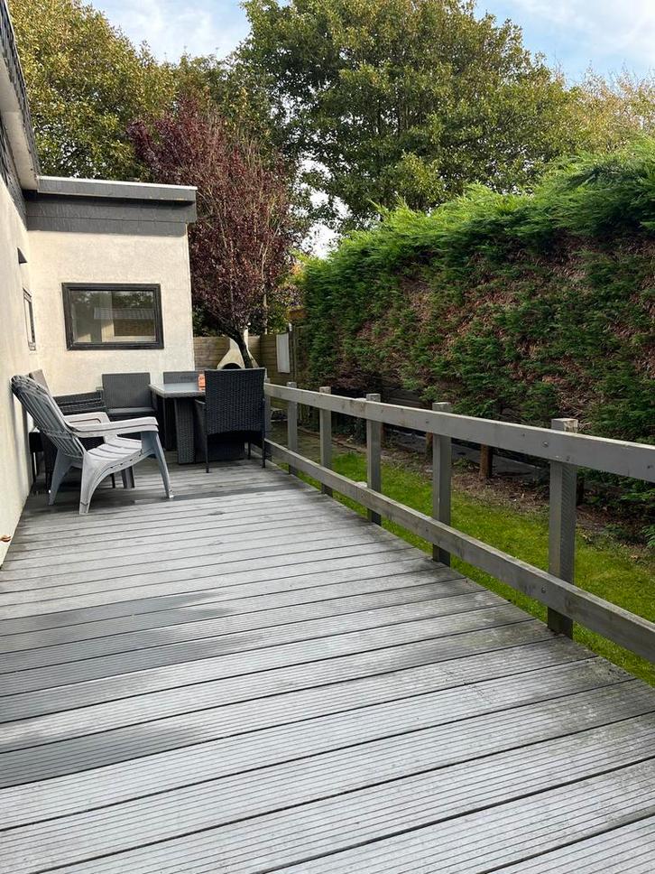 Volledig Terras Composiet- Grijs, Tuin en Terras, Terrasdelen en Vlonders, Gebruikt, Composiet, Ophalen