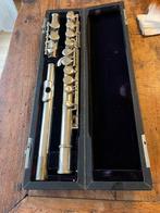Dwarsfluit met koffer, Muziek en Instrumenten, Blaasinstrumenten | Dwarsfluiten en Piccolo's, Ophalen of Verzenden, Gebruikt, Dwarsfluit