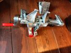 4 in 1 bankschroef, Ophalen of Verzenden, Zo goed als nieuw, Minder dan 70 cm, Bankschroef
