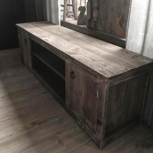 ~Stoer Sober Landelijk Houten Tv-Meubel/Wandmeubel~, Huis en Inrichting, Woonaccessoires | Overige, Zo goed als nieuw, Ophalen of Verzenden