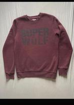 Super Wolf sweater – bordeaux – XS – karaktervol & comfy, Kleding | Heren, Truien en Vesten, Ophalen of Verzenden, Zo goed als nieuw