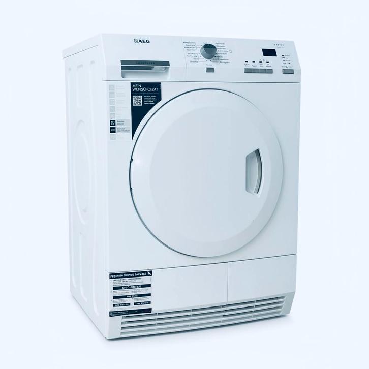 AEG Lavatherm Protex SensiDry Warmtepomp Condensdroger A+++, Witgoed en Apparatuur, Wasdrogers, Zo goed als nieuw, Condens, Voorlader