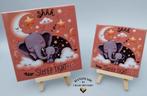 Tegeltjes Sleep tight olifant, Verzenden, Nieuw