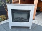 Sierhaard met ombouw en afstandsbediening, Huis en Inrichting, Haarden, Ophalen, Gebruikt, Vrijstaande haard, Elektrische haard