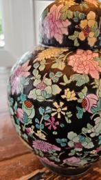 Chinese Vaas Lamp - Jaren 80, Antiek en Kunst, Antiek | Lampen, Ophalen of Verzenden